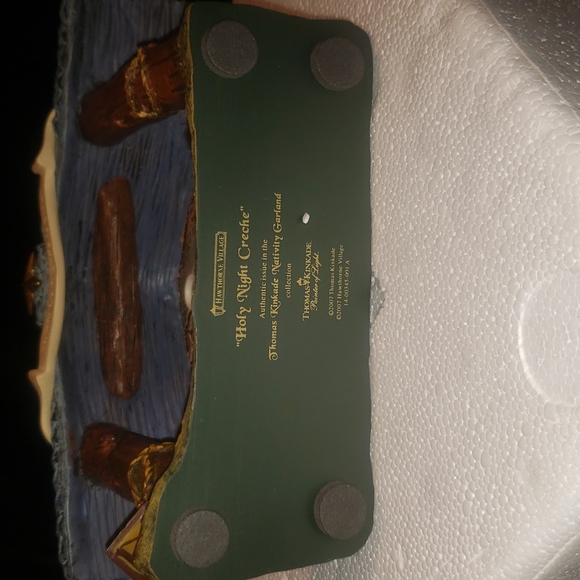 Thomas Kinkade The Holy Family & Holy Night Creche, Hawthorne Village - Picture 15 of 17